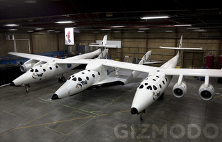 Illustration for article titled Virgin Galactic SpaceshipTwo: First Photos